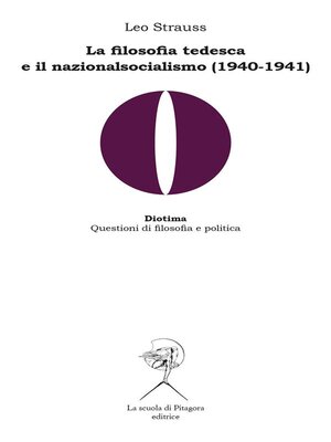 cover image of La filosofia tedesca e il nazionalsocialismo (1940-1941)